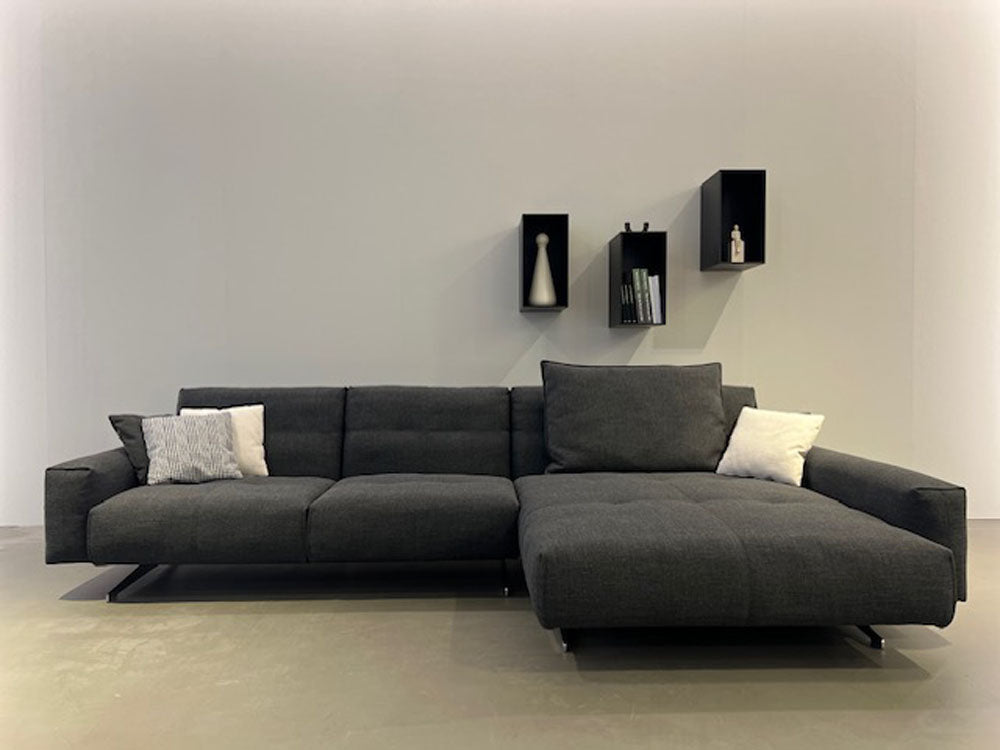 Rolf Benz - Sofa - RB 50 - Stoff grau - konfigurierbar