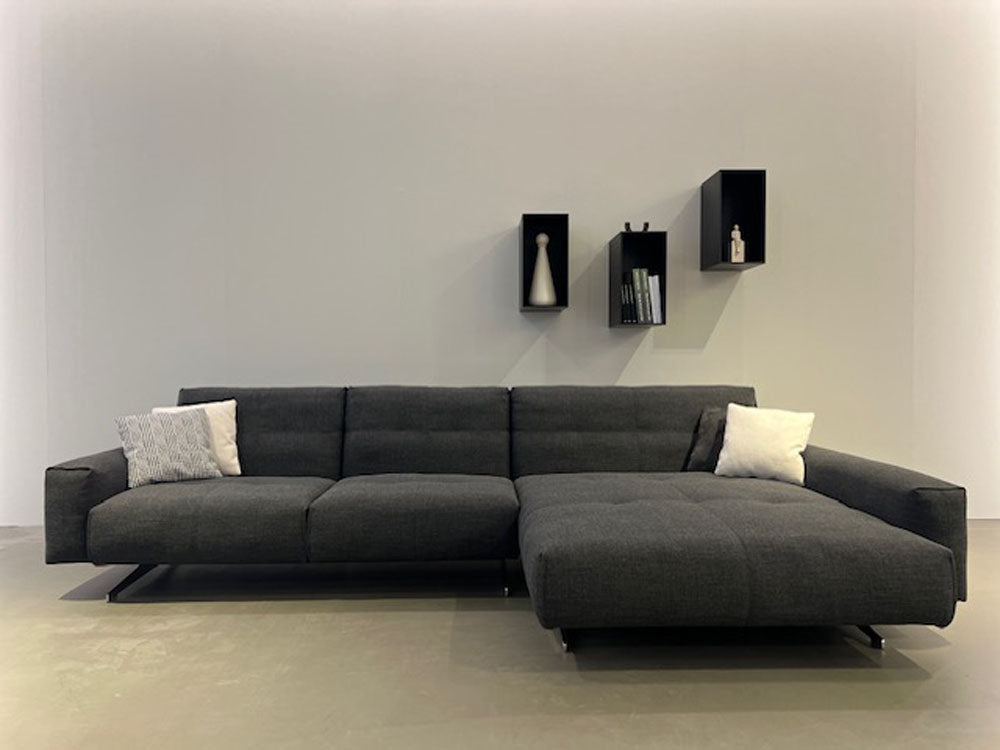 Rolf Benz - Sofa - RB 50 - Stoff grau - konfigurierbar