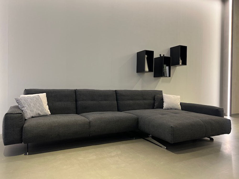 Rolf Benz - Sofa - RB 50 - Stoff grau - konfigurierbar