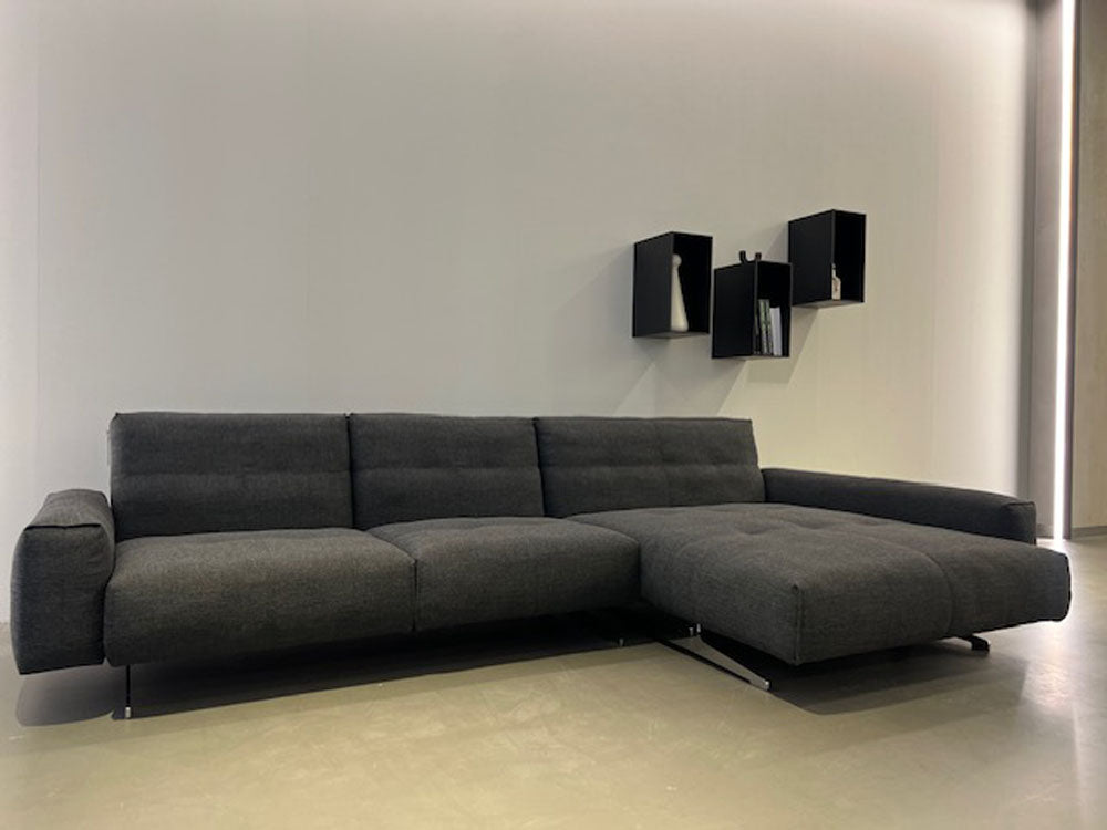 Rolf Benz - Sofa - RB 50 - Stoff grau - konfigurierbar