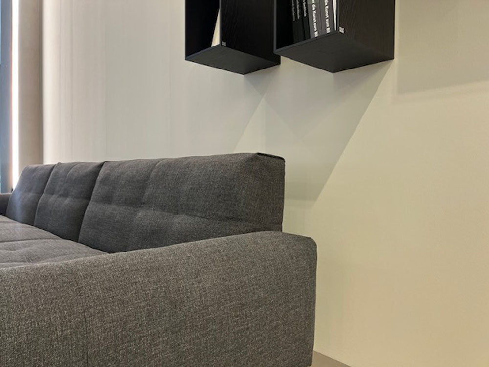 Rolf Benz - Sofa - RB 50 - Stoff grau - konfigurierbar