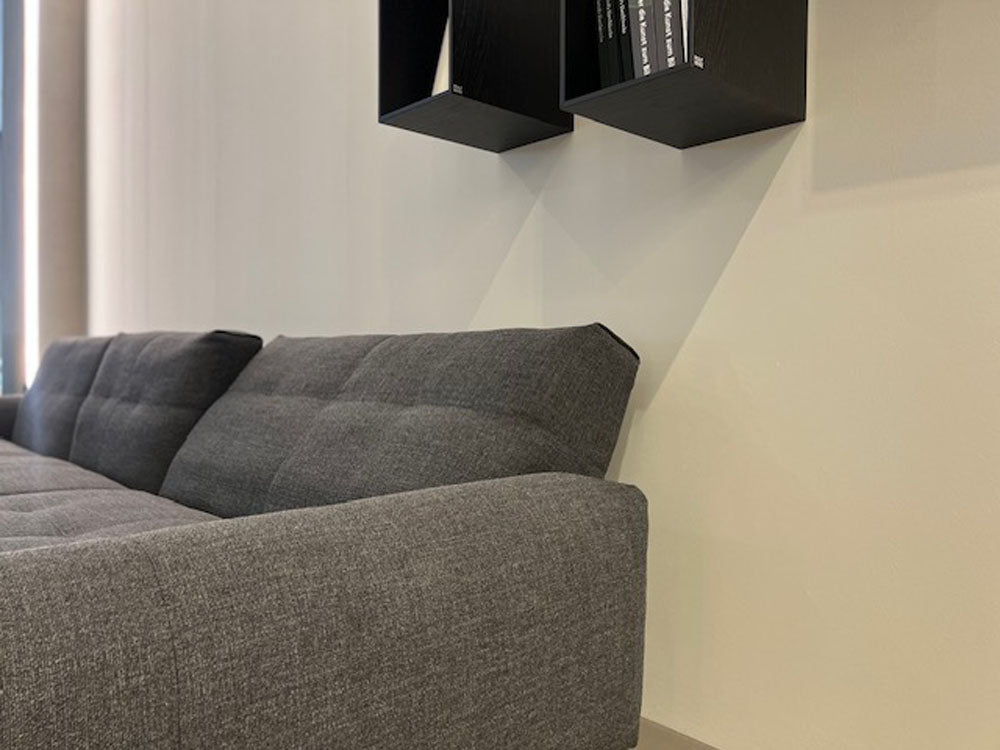 Rolf Benz - Sofa - RB 50 - Stoff grau - konfigurierbar