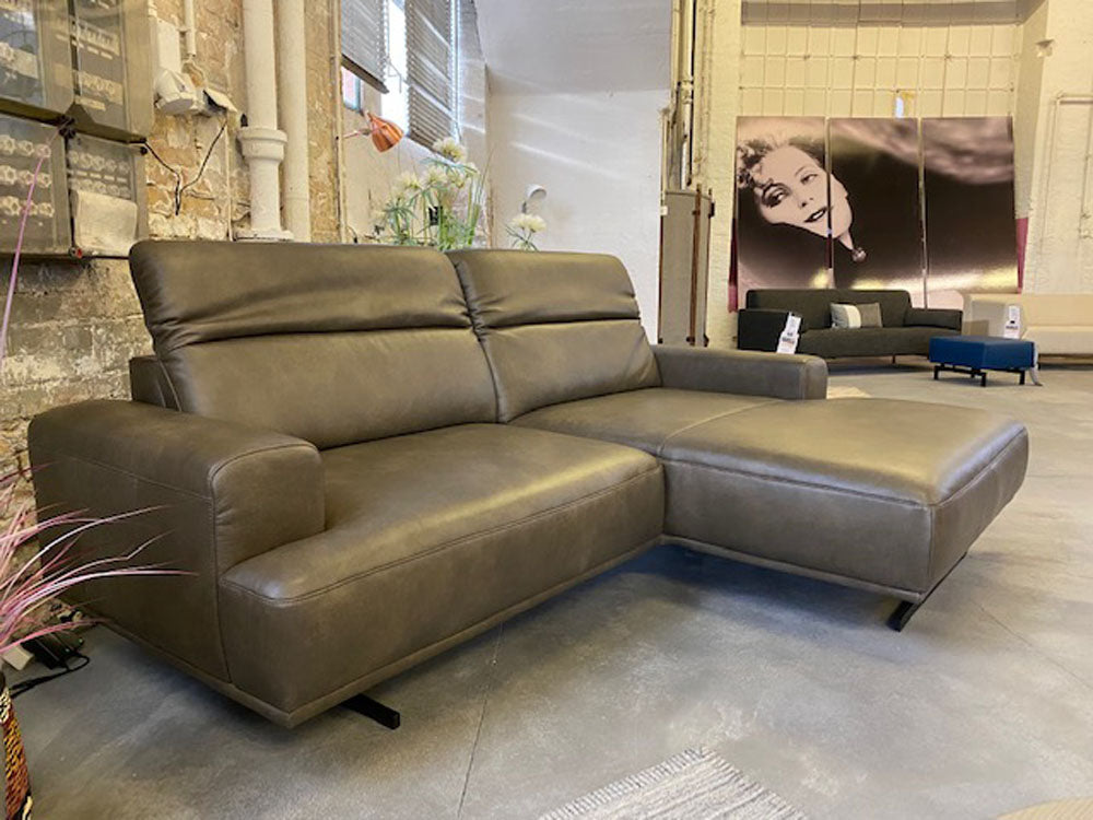 Pro Seda - Sofa - Ravenna - Leder grün - sofort verfügbar