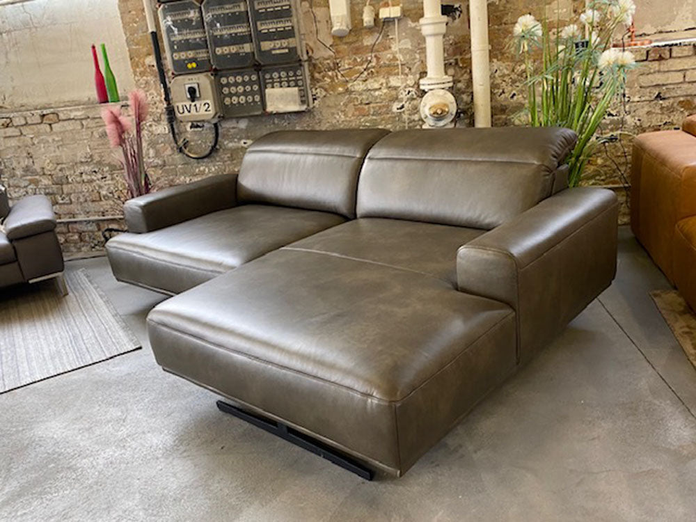 Pro Seda - Sofa - Ravenna - Leder grün - sofort verfügbar