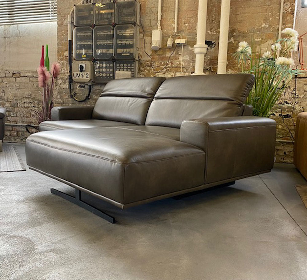Pro Seda - Sofa - Ravenna - Leder grün - sofort verfügbar