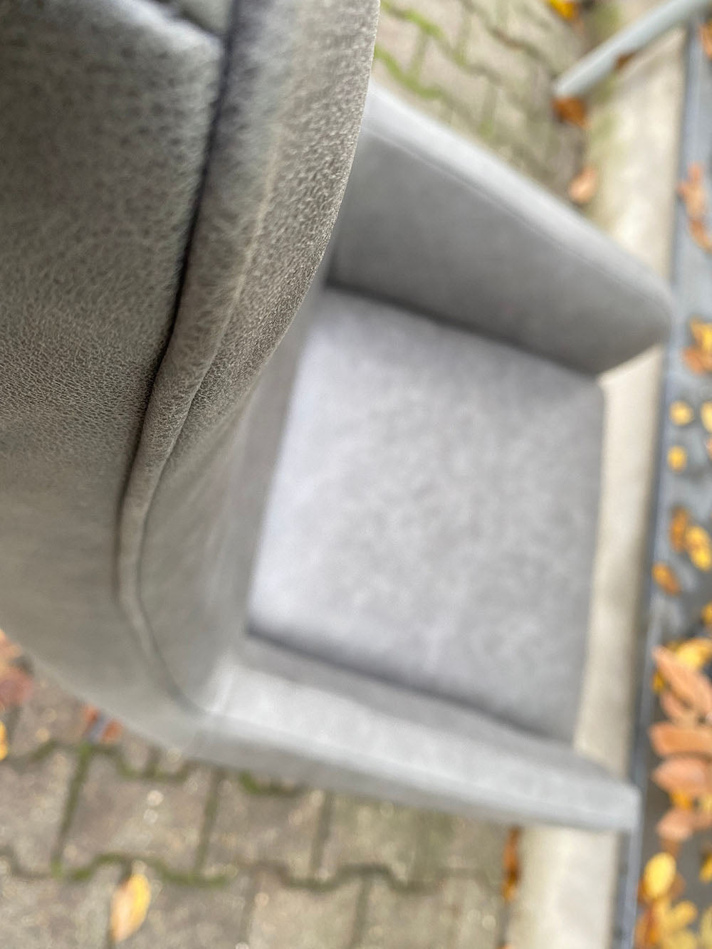 Pro Seda - Sessel - Ravi - Leder grau - konfigurierbar