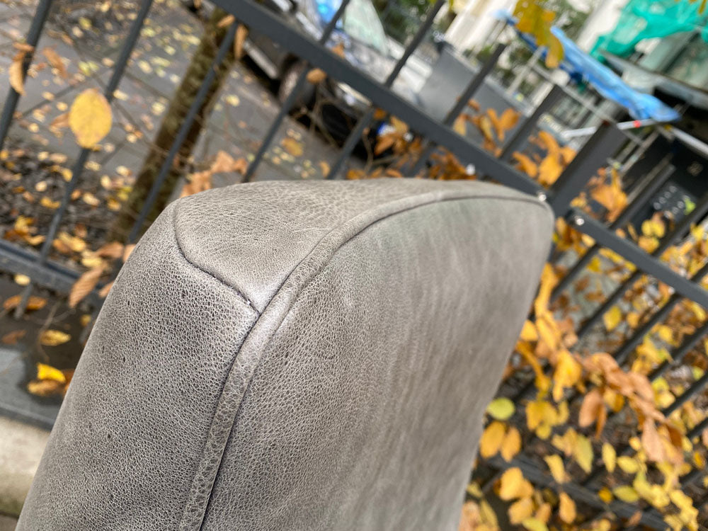 Pro Seda - Sessel - Ravi - Leder grau - konfigurierbar