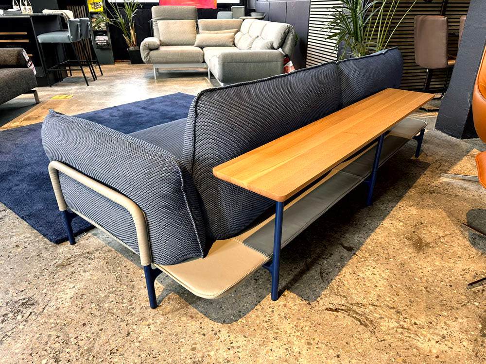 Rolf Benz - Sofa - RB Addit - Stoff blau - sofort verfügbar