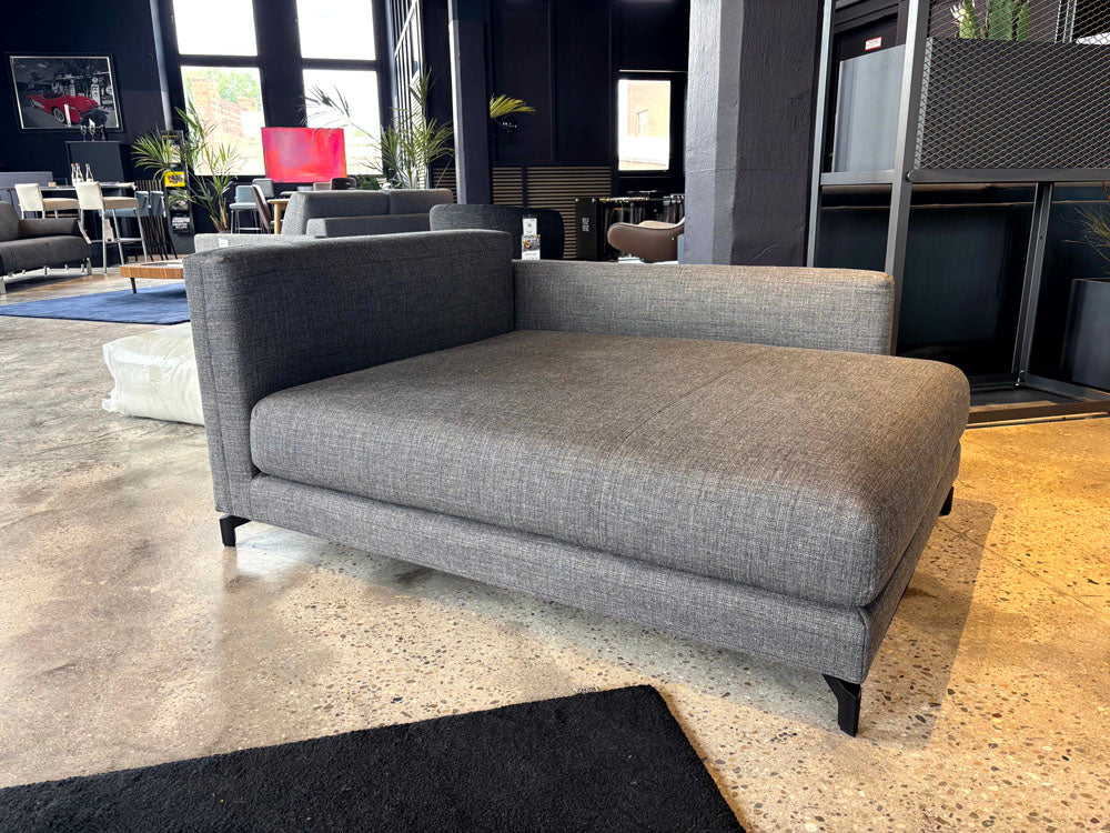 Rolf Benz - Sofa - RB 007 Nuvola - Stoff grau - sofort verfügbar