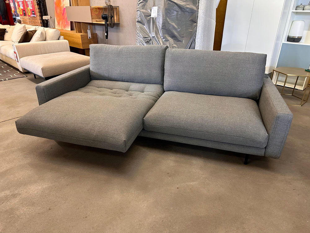 Rolf Benz - Sofa - RB 350 Kaia - Stoff grau - sofort verfügbar