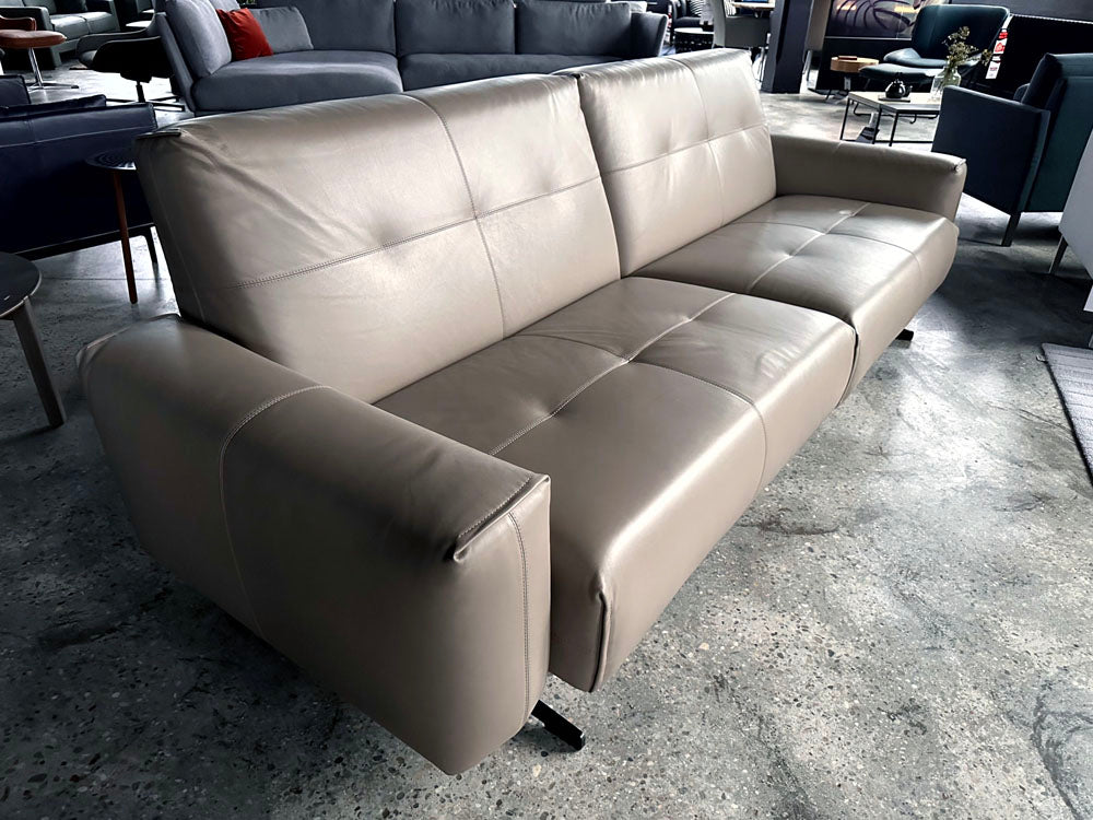 Rolf Benz - Sofa - RB 50 - Leder beige - sofort verfügbar