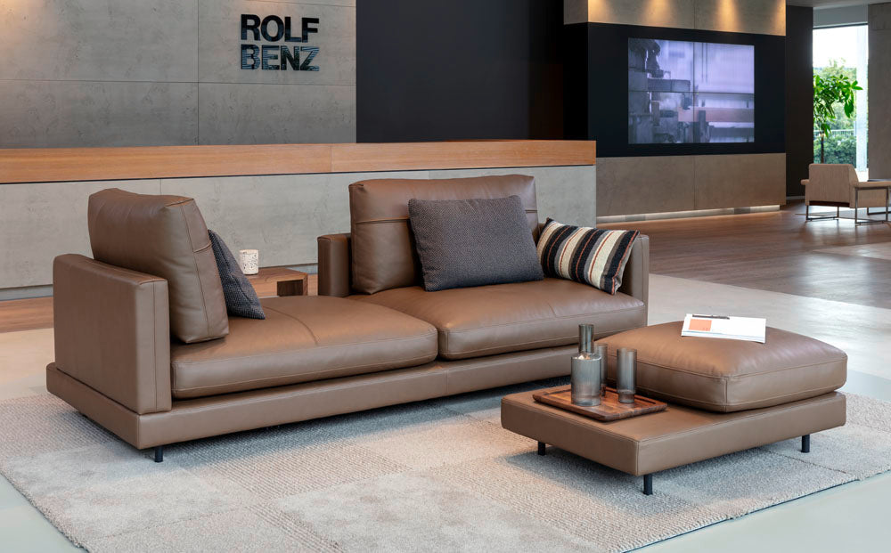 Rolf Benz - Einzelsofa - RB 60 SINA - Leder braun - sofort Verfügbar
