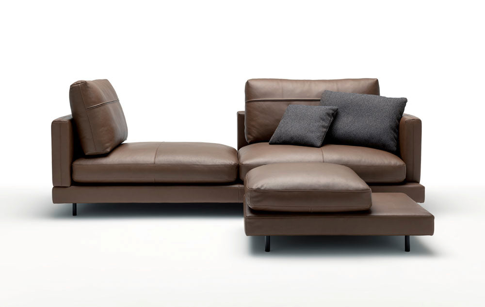 Rolf Benz - Einzelsofa - RB 60 SINA - Leder braun - sofort Verfügbar