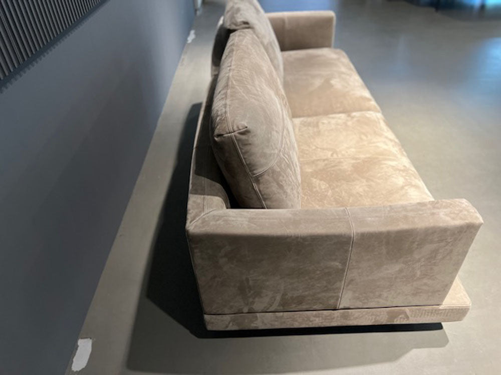 Rolf Benz - Sofa - RB 60 SINA - Leder beigegrau - konfigurierbar