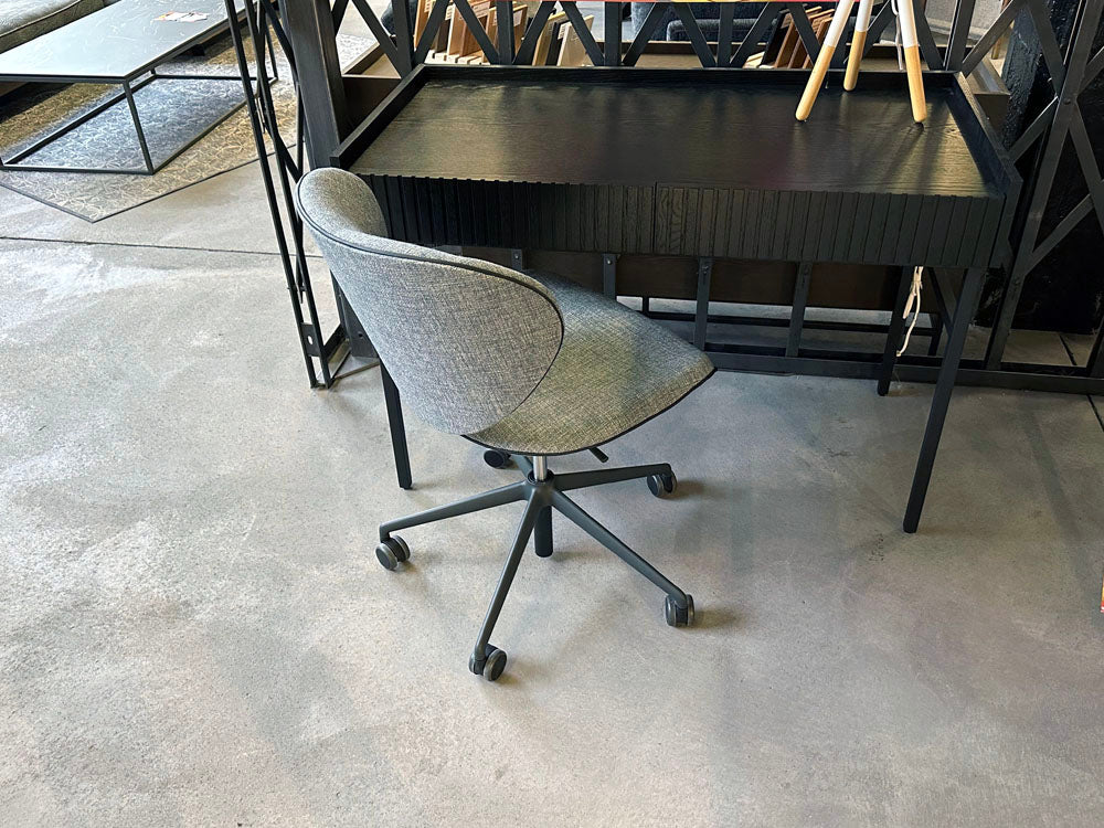 Tiado - Schreibtisch-Stuhl - Mida - Stoff Grau - konfigurierbar