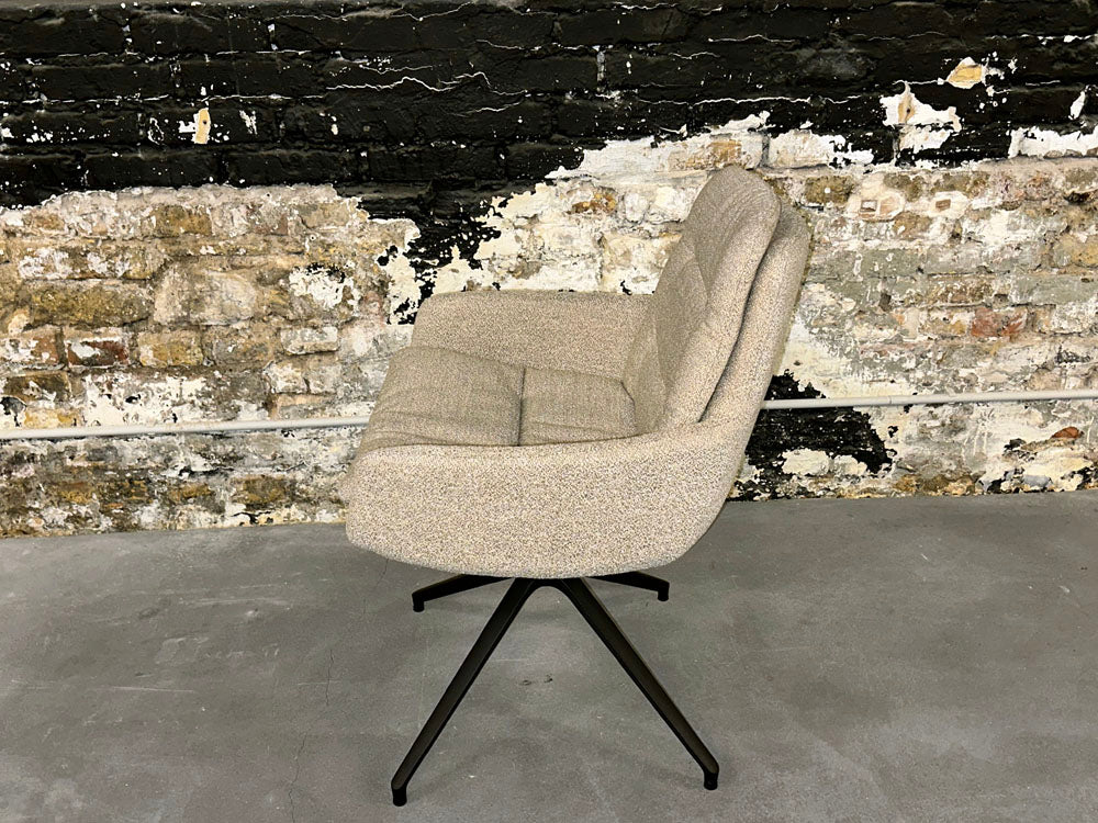 Tiado - Stuhl - Padi - Stoff Beige - konfigurierbar