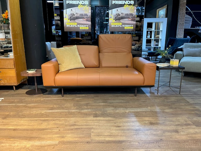 Rolf Benz - Sofa - RB 385 Yuna - Leder cognac - sofort verfügbar