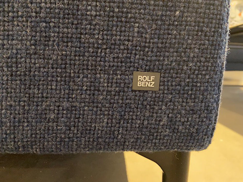 Rolf Benz - Sofa - Ego - Stoff blau - sofort verfügbar