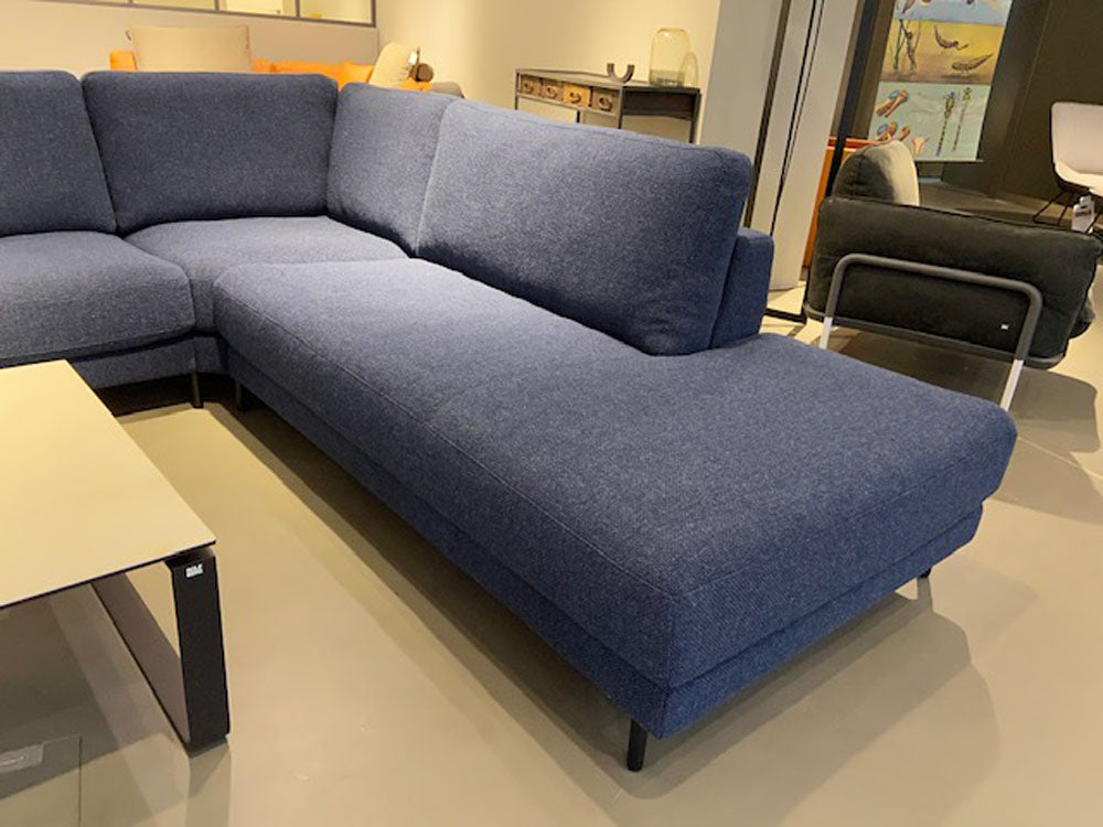 Rolf Benz - Sofa - Ego - Stoff blau - sofort verfügbar