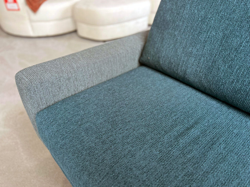 freistil - Sofa - freistil 170 - Stoff grünblau - sofort verfügbar