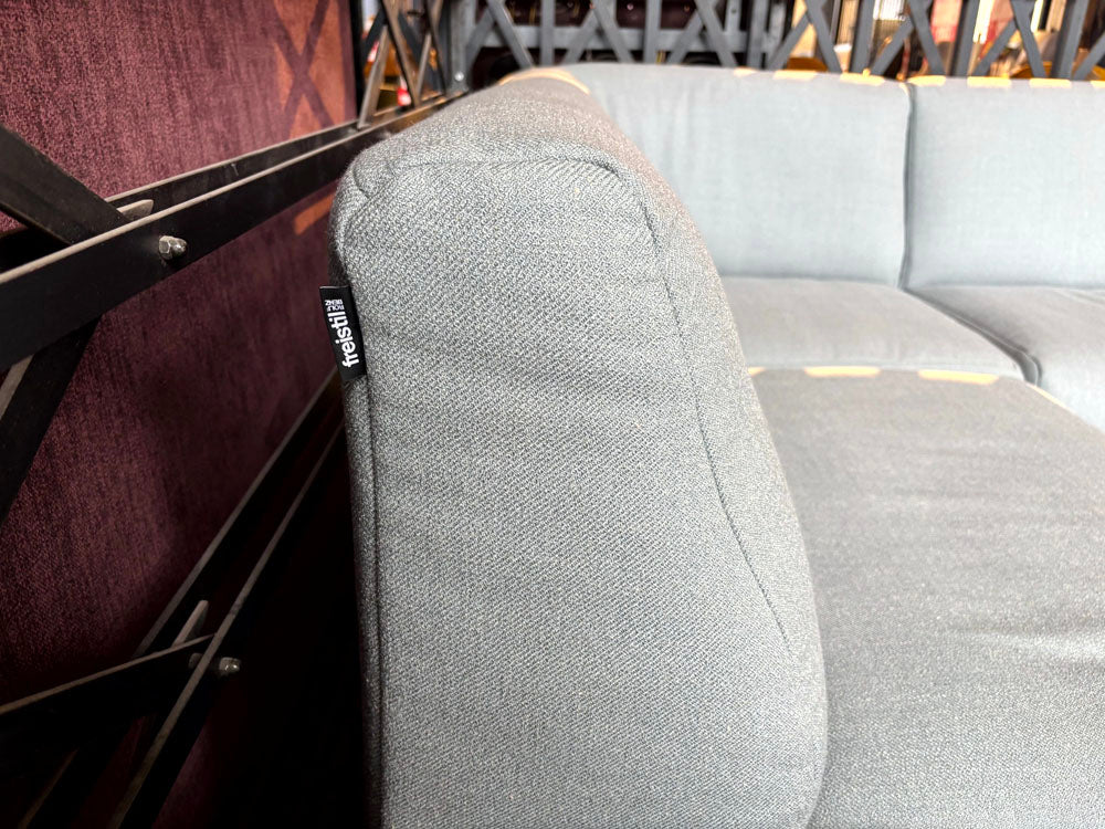 freistil - Sofa - freistil 141 - Stoff türkis grau - sofort verfügbar
