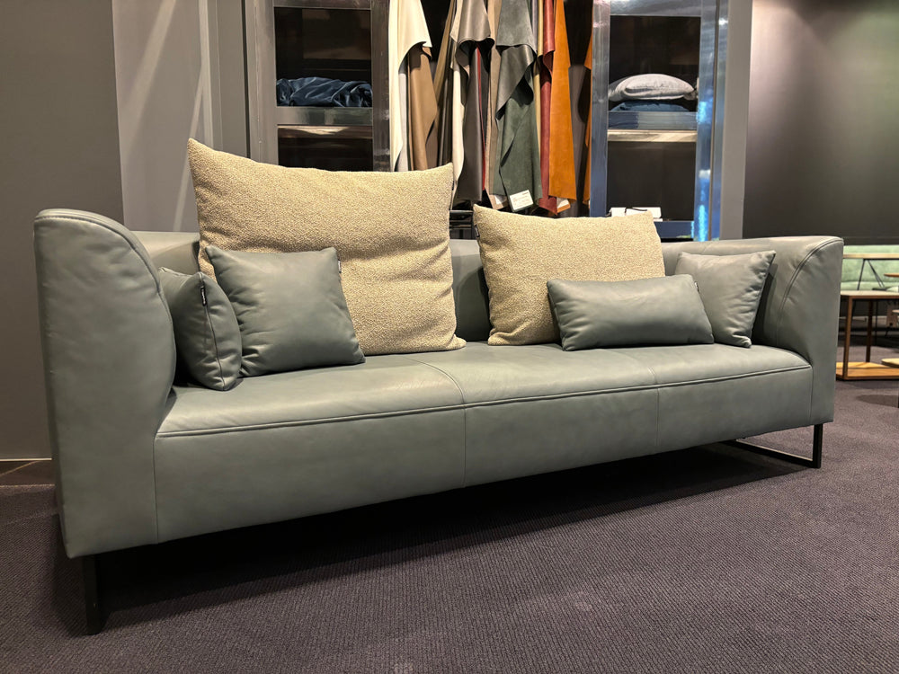 freistil - Sofa - freistil 160 - Leder blau - sofort verfügbar