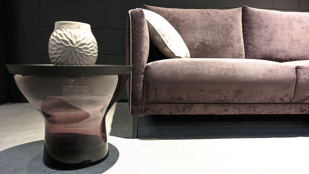 freistil - Sofa - freistil 133 - Stoff violett - sofort verfügbar