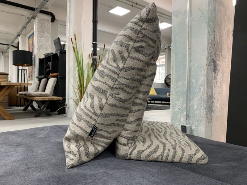 Bullfrog - Sofa - 0319 Tao - Leder grau - konfigurierbar