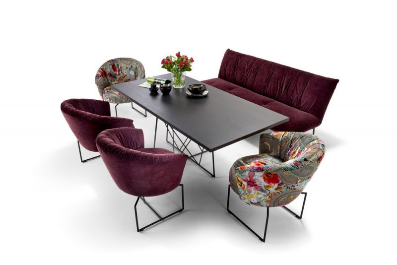 Bullfrog - Loungestuhl - 2309 Apero - Soff gemustert - konfigurierbar