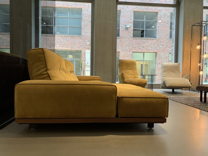 Bullfrog - Sofa - 0281 Siamo - Leder curry - konfigurierbar
