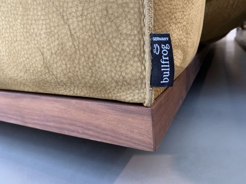 Bullfrog - Sofa - 0281 Siamo - Leder curry - konfigurierbar
