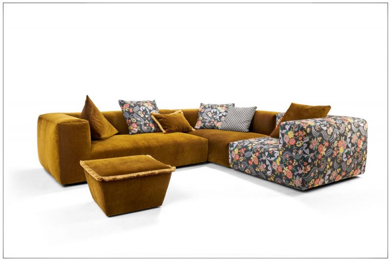 Bullfrog - Sofa - 0321 Sphinx - Stoff bunt - konfigurierbar