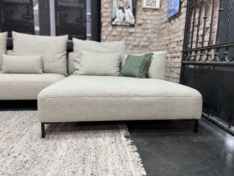 freistil - Sofa - freistil 160 - Stoff beige - konfigurierbar