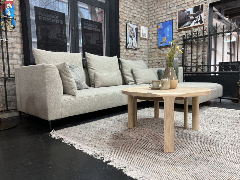 freistil - Sofa - freistil 160 - Stoff beige - konfigurierbar