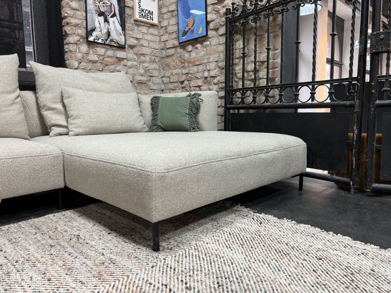 freistil - Sofa - freistil 160 - Stoff beige - konfigurierbar