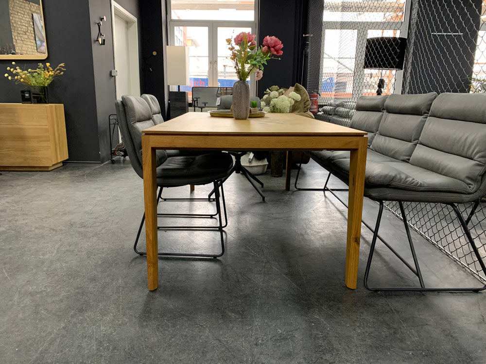 Wohnraum - Tisch ausziehbar - WR 5000 - Eiche massiv - konfigurierbar