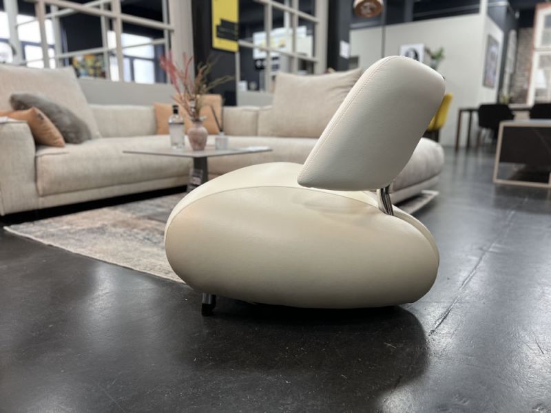 Leolux Sessel Pallone Leder beige Sofort verfügbar