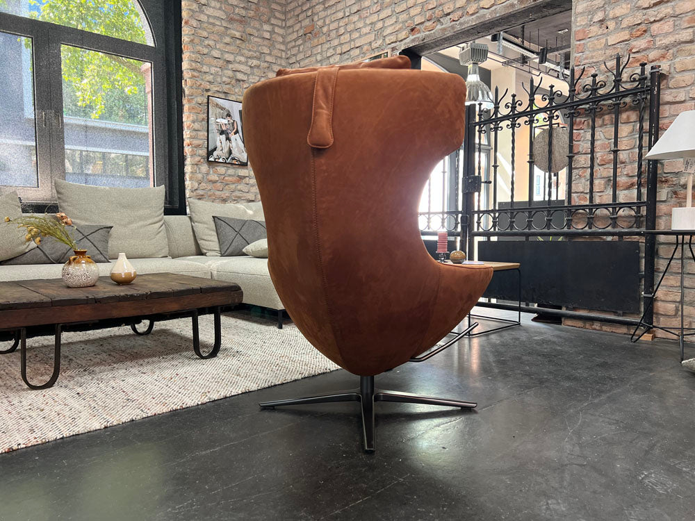Leolux Sessel Caruzzo Leder braun sofort verfügbar