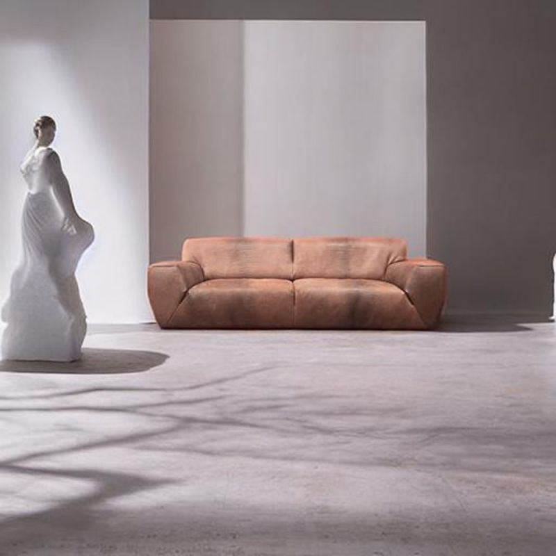 Molinari - Sofa - Fat Boy - Leder braun - sofort verfügbar