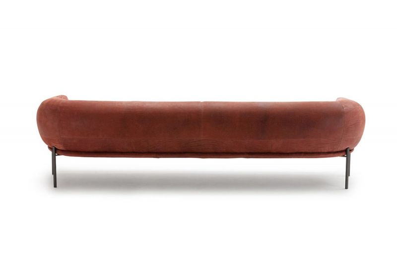 Molinari Design - Sofa - Rondo - Leder cognac - sofort verfügbar