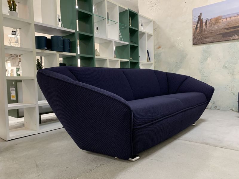 Leolux Pode - Sofa - Colla - Stoff blau - sofort verfügbar