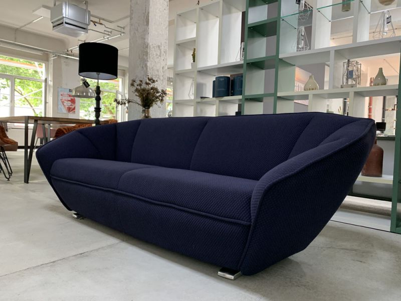 Leolux Pode - Sofa - Colla - Stoff blau - sofort verfügbar