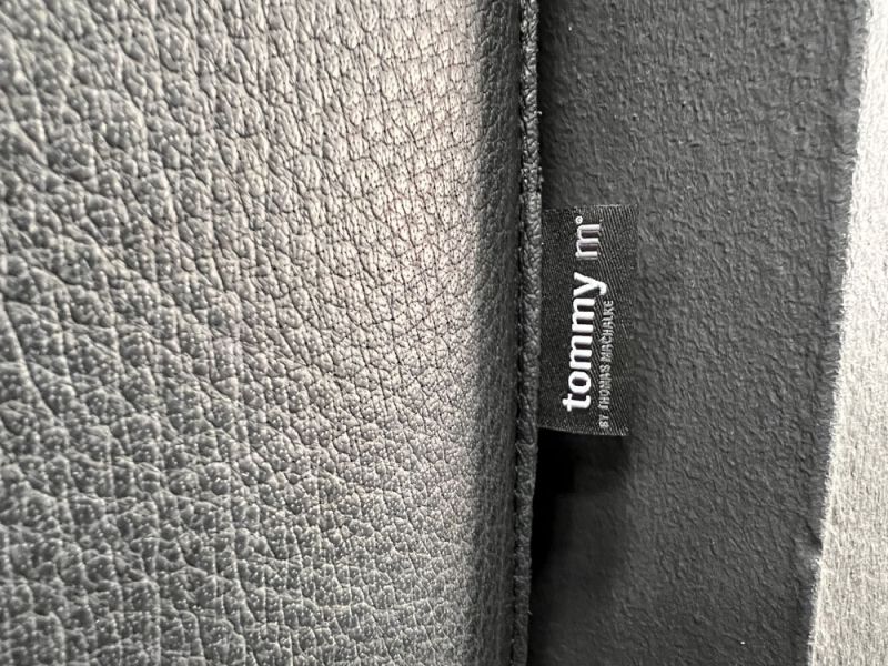 tommy M - Essbank - Como - Leder schwarz - konfigurierbar