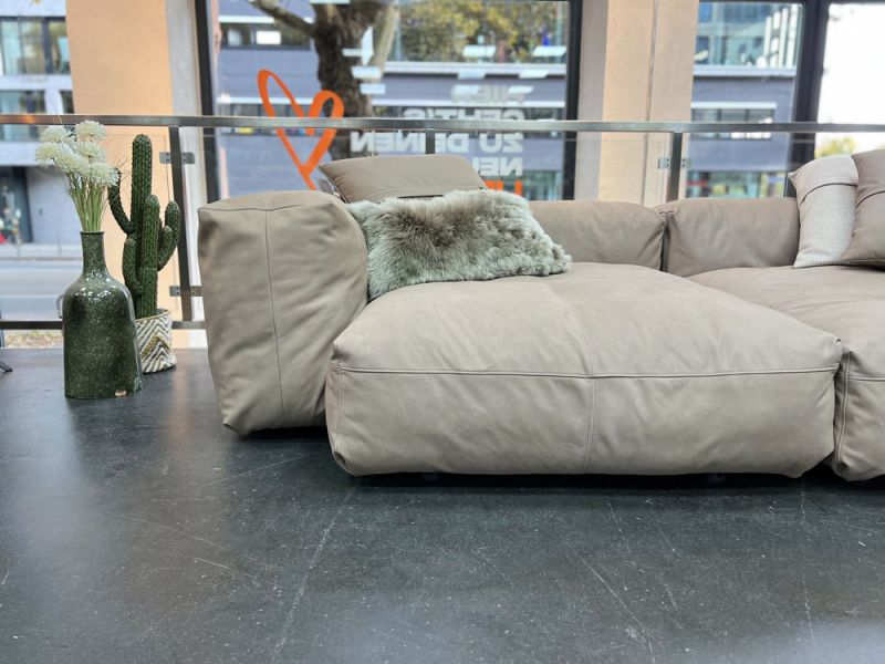 Vetsak - Modulares Sofa - Sofa - Leder beige - sofort verfügbar