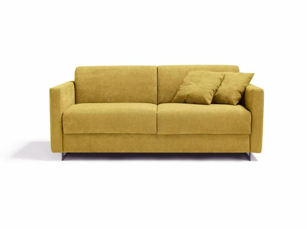 Dienne - Schlafsofa - Tokyo - Stoff gelb - konfigurierbar