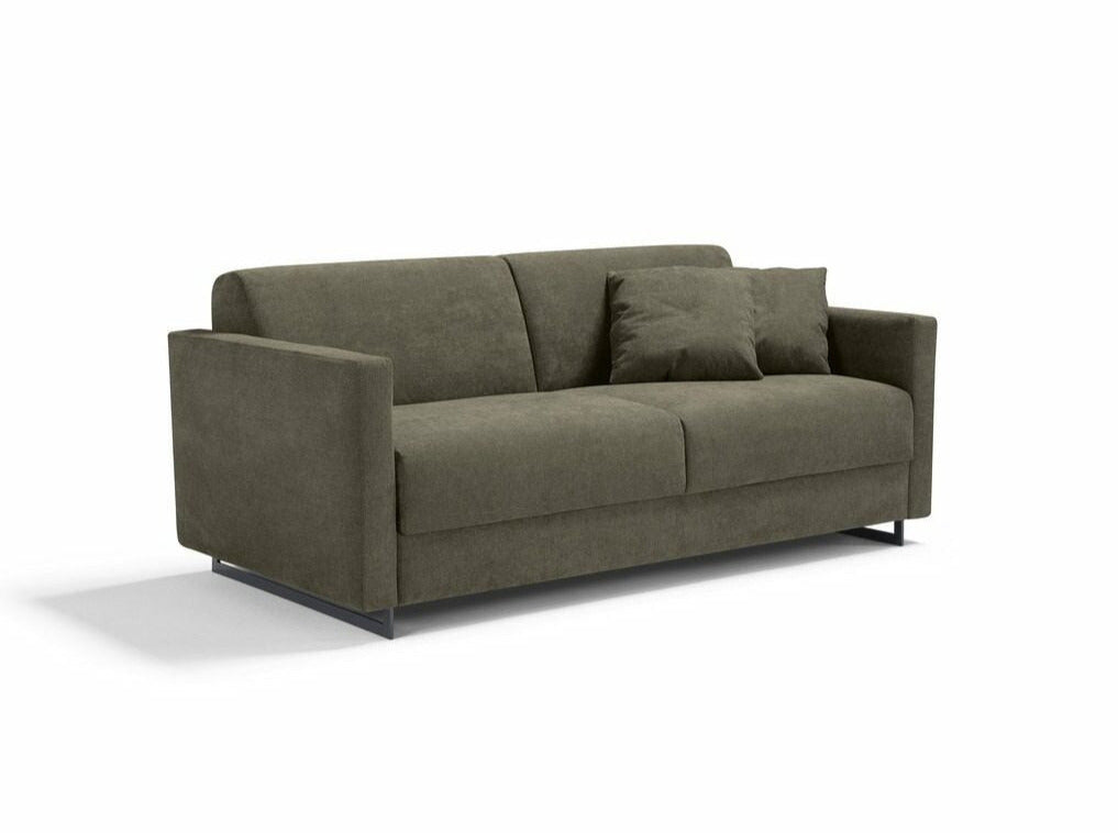 Dienne - Schlafsofa - Tokyo - Stoff gelb - konfigurierbar